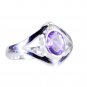 Riyo Amethyst Silver Jewelry Bridal Rings Sz 7 Srame7-2154