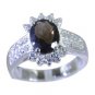 Riyo Brown 925 sterling silver Smoky Quartz Ring arresting handmade birthstone j