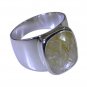 Riyo Multi 925 sterling silver Rutile Quartz Ring prettyish gemstone jewelry se