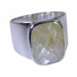 Riyo Multi 925 sterling silver Rutile Quartz Ring prettyish gemstone jewelry se