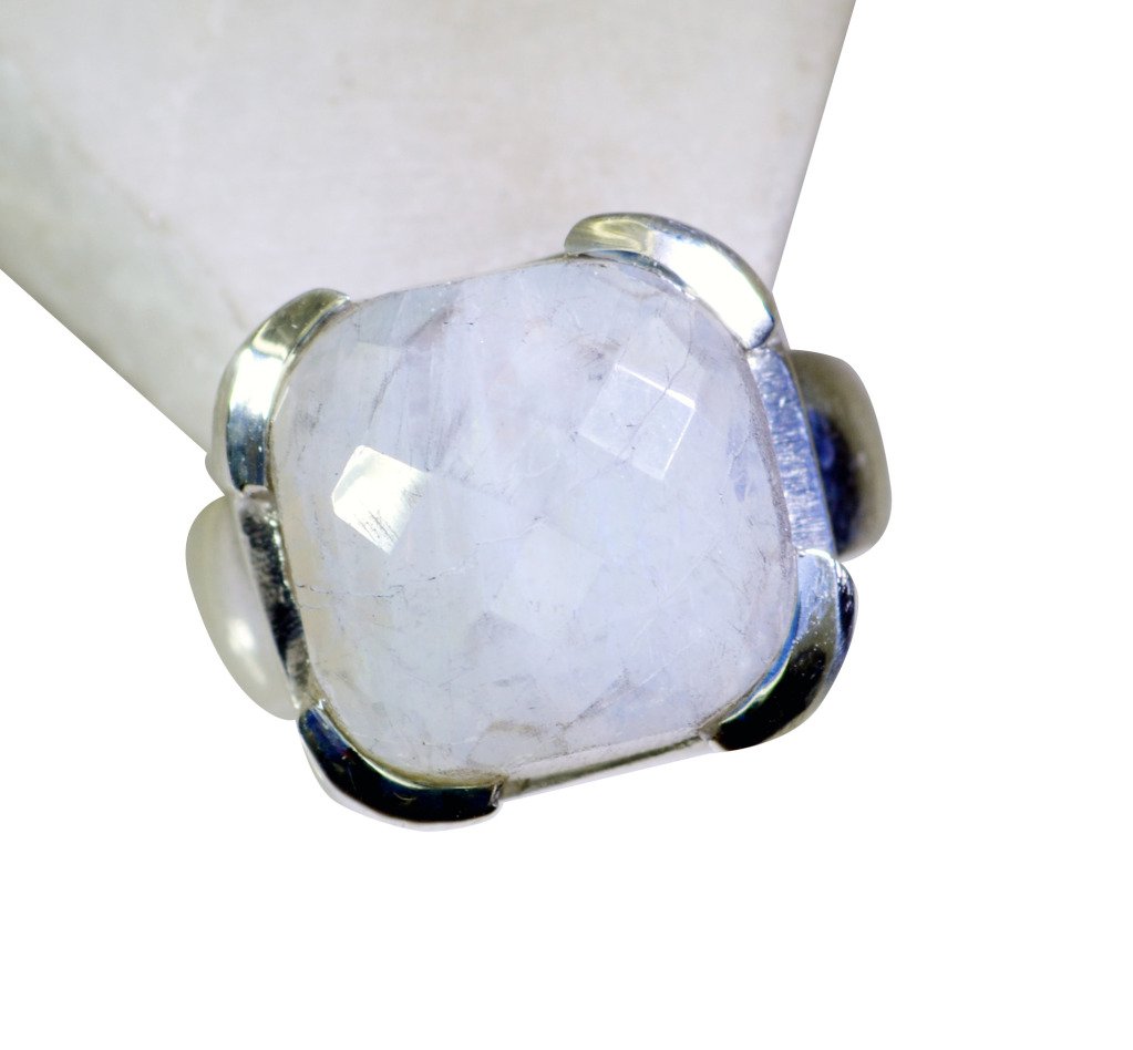 Riyo Rainbow  Silver Websites Engagement Ring Sz 8 Srrmo8-64007