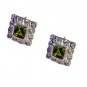 Riyo Peridot Online Silver Jewellery Dangle Earrings L 0.3in Seper-58034