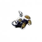 Riyo Citrine 92.5 Solid Silver Bridal Pendants L 0.5in Spcit-14003