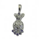 Riyo 925 Solid Sterling Silver Subtle Pendant L 0.7in Spmucz-116005