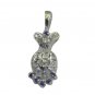 Riyo 925 Solid Sterling Silver Subtle Pendant L 0.7in Spmucz-116005