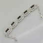 Riyo Brown Smoky Quartz 925 Solid Sterling Silver Faceted Bracelet Sbrasqu-76010
