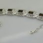 Riyo Brown Smoky Quartz 925 Solid Sterling Silver Faceted Bracelet Sbrasqu-76010