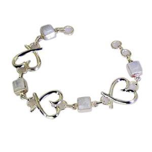 Riyo Rainbow  Fake Jewelry Solid Silver Cuff Bracelet L 7.5in Sbrarmo-64001