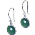 Riyo Green 925 sterling silver Green Oynx Earring chocolate-box jewelry supply s