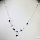 Riyo Amethyst Boutique Jewellery Large Silver Locket Necklace L 16in Sname-2004