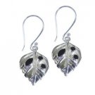 Riyo Black 925 sterling silver Black Oynx Earring lovesome jewellery handmade SE