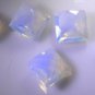 synthetic cubic zirconia Fire opal cz loose Stone 1 Pieces 14 x 14 mm Princess W