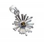 Riyo Citrine 925 Solid Silver Buckle Pendants L 1in Spcit-14006