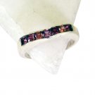 Riyo Garnet Design Silver Jewellery Braided Silver Ring Sz 7 Srgar7-26162