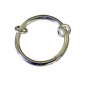 Riyo Plain Antique Indian Silver Jewelry Peace Pendants L 0.8in Sppla-120037