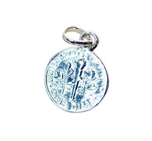 Riyo Plain Wholesale Silver India Karina Collection Pendant L 0.7in Sppla-120007