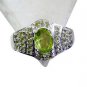 Riyo Peridot Silver Jewelry Makers Ring Sz 8 Srper8-58041
