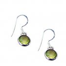 Riyo Prehnite Silver Artisan Jewelry Mother Earring L 1in Sepre-60005