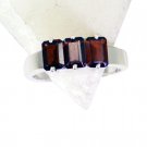 Riyo Garnet Fine Silver Jewelry Silver Engagement Ring Sz 8 Srgar8-26188