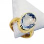 Green Amethyst Gold Plated Jewellery Mood Ring