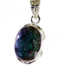 Riyo  Gemstone Silver Jewelry India J-Hoop Pendant L 0.8in Spmul-52048