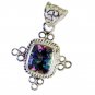 Riyo Mystic Quartz Silver Jewelry On Sale Belle Pendants L 1in Spmqu-54001
