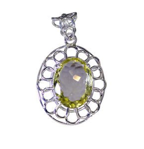 Riyo Lemon Quartz Silver Jewellery In Jaipur Minnie Mouse Pendant L 1in Splqu-46