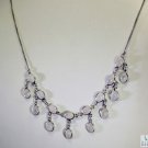 Riyo Rainbow  City Jewelry  Chain Silver Necklace L 16in Snrmo-64001