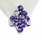 Riyo Amethyst Wholesale Jewelry Silver Wedding Ring Silver Sz 6 Srame6-2081