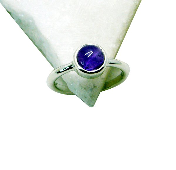 Riyo Amethyst Wholesale Silver Jewellery India Claddagh Ring Jewellery Sz 7 Sram