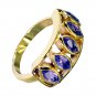 Amethyst Wholesale Gold Plate Cocktail Ring