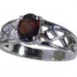 Riyo Red 925 sterling silver Garnet Ring fascinating cool handmade jewelry SRGAR