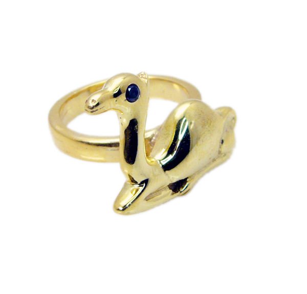 Riyo Black Onyx Base Matel Y Gold Cameo Ring Sz 7 Gprbon7-6079