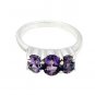 Riyo Amethyst 925 Silver Jewellery Cameo Ring Jewellery Sz 8 Srame8-2112