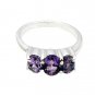 Riyo Amethyst 925 Silver Jewellery Cameo Ring Jewellery Sz 8 Srame8-2112