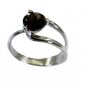 Riyo Smoky Quartz Stunning Silver Jewellery Man Silver Ring Sz 7 Srsqu7-76040