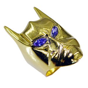 Riyo Amethyst Cz 18 Ct Ygold Plating Cameo Ring Sz 5 Gpramcz6-88018