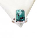 Riyo Turquoise Funky Silver Jewellery Designer Silver Ring Sz 6 Srtur6-82008