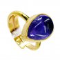 Amethyst 18kt Gold Plating Pre Engagement Ring