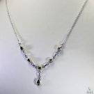 Riyo Peridot Antique Jewelry Handmade Silver Necklace L 16in Snper-58001