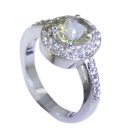 Riyo Green Amethyst Silver Jewelry Toe Ring Jewelry Sz 7 Srgam7-28029