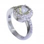 Riyo Green Amethyst Silver Jewelry Toe Ring Jewelry Sz 7 Srgam7-28029