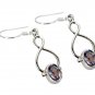 Riyo Rose Quartz Jaipur Silver Jewelry Antique Earrings L 1.5in Seroq-68012