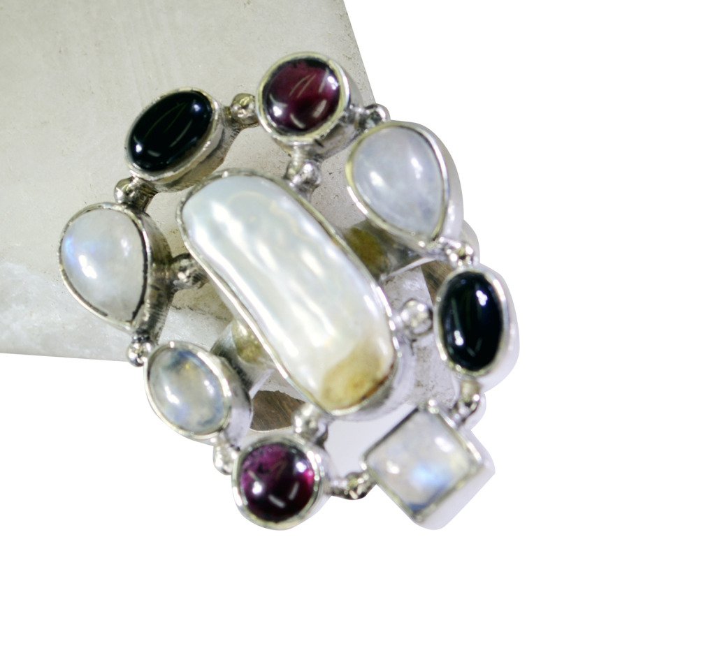 Riyo  Gemstone Silver Jewellery Brands Ring Silver 925 Sz 6 Srmul6-52012