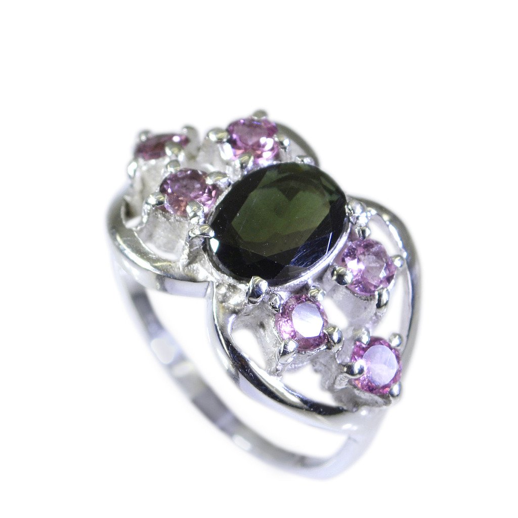 Riyo Tourmaline Affordable Silver Jewellery Fashion Ring Sz 6.5 Srtou6.5-84054