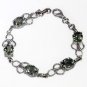 Riyo Green Amethyst 925e Jewelry List Bracelet Charms Silver L 7.5in Sbragam-280