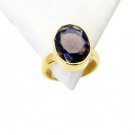 Riyo Smoky Quartz Gold Plated Jewelry Regards Ring Jewelry Sz 6 Gprsqu6-76035