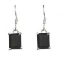 Riyo Brown Smoky Quartz 925 Solid Sterling Silver Half Priced Earring L 2in Sesq