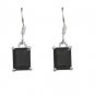 Riyo Brown Smoky Quartz 925 Solid Sterling Silver Half Priced Earring L 2in Sesq