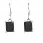 Riyo Brown Smoky Quartz 925 Solid Sterling Silver Half Priced Earring L 2in Sesq